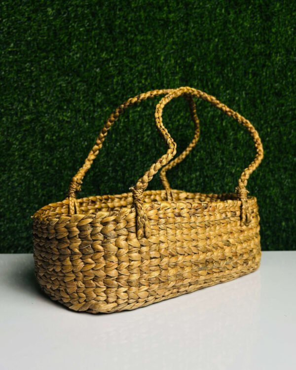 Water Hyacinth Basket: Natural Storage & Home Decor - Image 1
