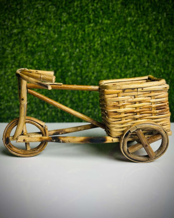 Pen Holder - Cane - Rickshaw Design - Image 2