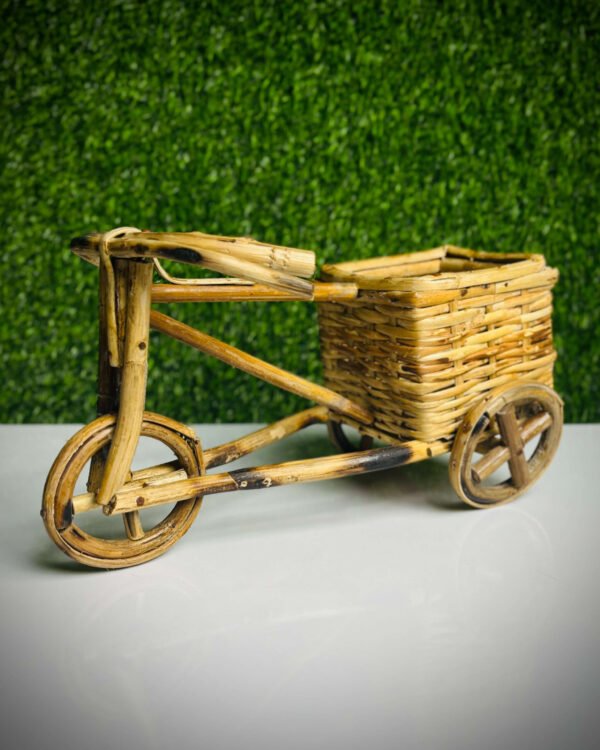 Pen Holder - Cane - Rickshaw Design – Traditional NorthEast