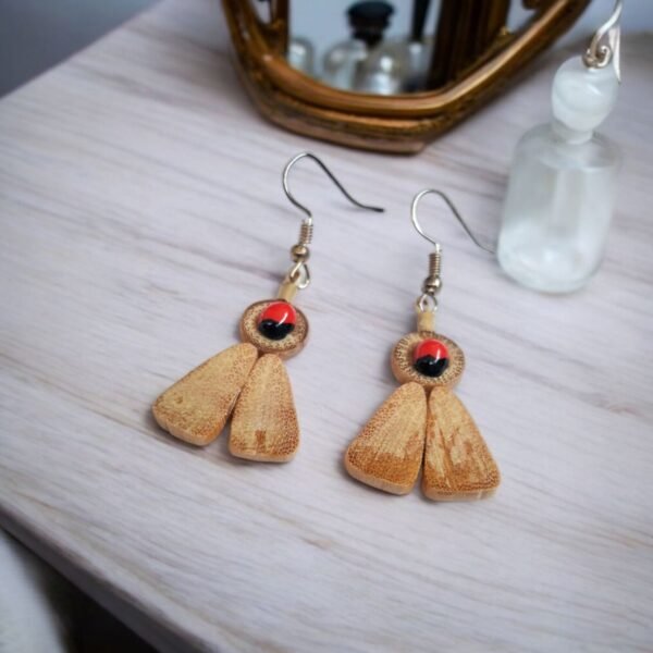 Necklace - Bamboo Made with Forest Materials - Traditional Design - Image 3