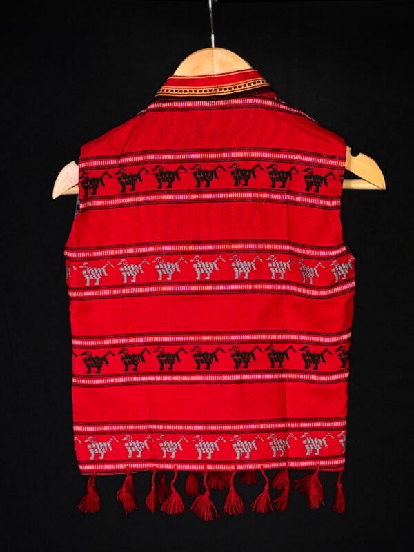 Waistcoat - Kid's - Karbi Traditional Design - Image 2