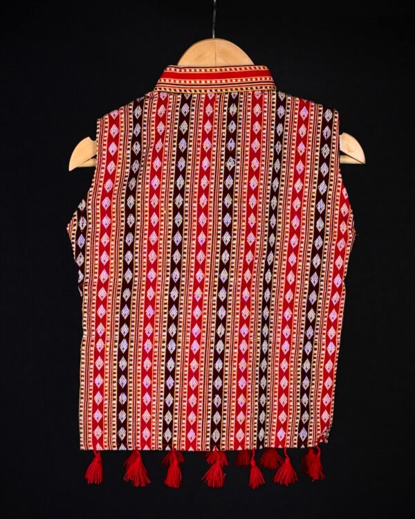 Waistcoat - Kid's - Karbi Traditional Design – Traditional NorthEast