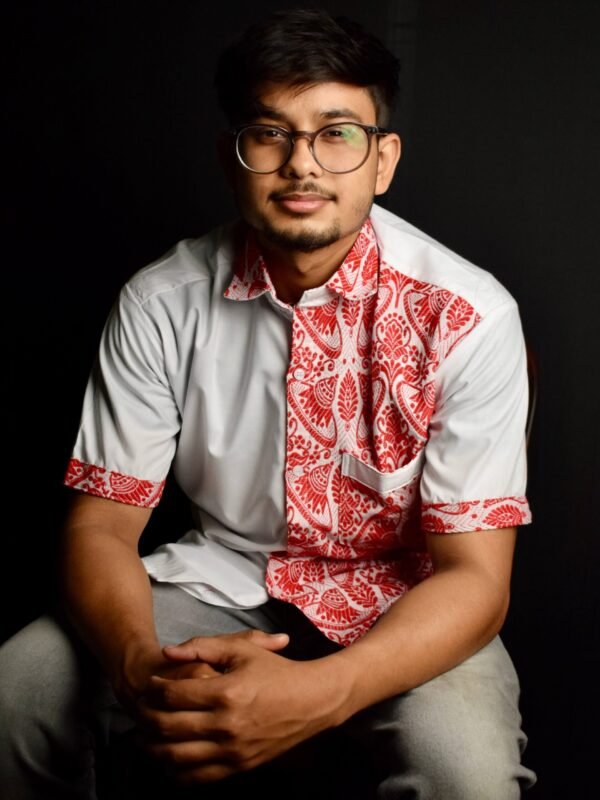 Shirt - Cotton - Assamese Traditional Design – Traditional NorthEast