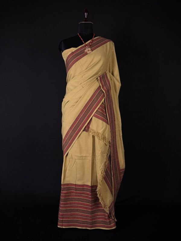 Sador Mekhela - Cotton - Tiwa Design – Traditional NorthEast