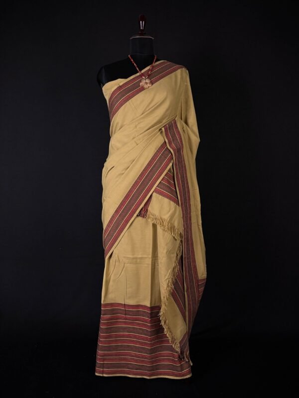 Sador Mekhela - Cotton - Tiwa Design - Image 1