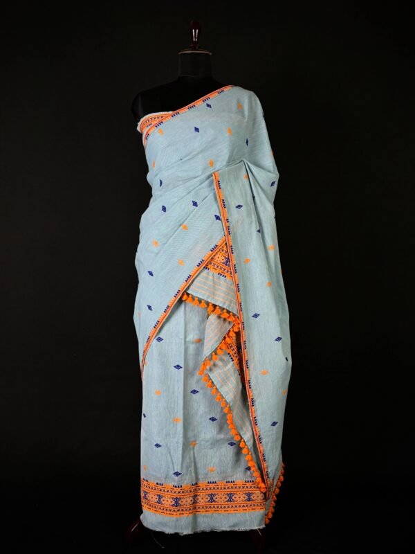 Sador Mekhela - Cotton - Dimasa Design – Traditional NorthEast