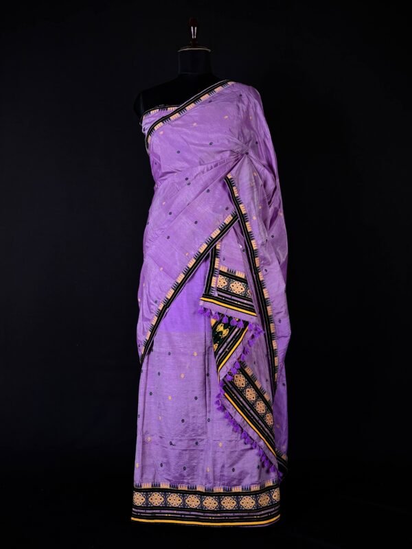 Sador Mekhela - Polyester Cotton - Traditional Design – Traditional NorthEast