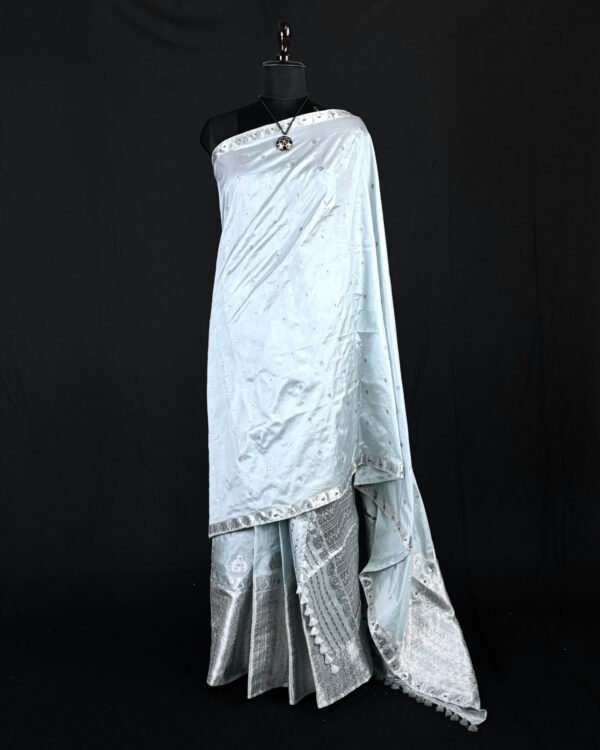 Sador Mekhela - Paat - Traditional Design – Traditional NorthEast