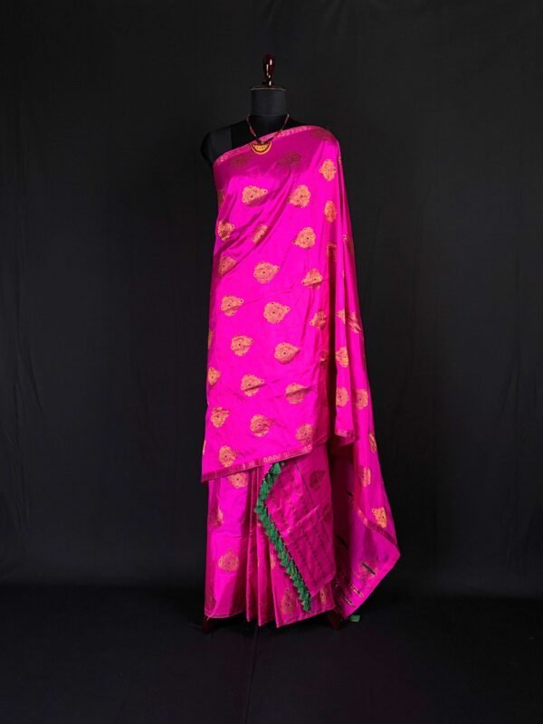 Sador Mekhela - Paat - Traditional Design – Traditional NorthEast
