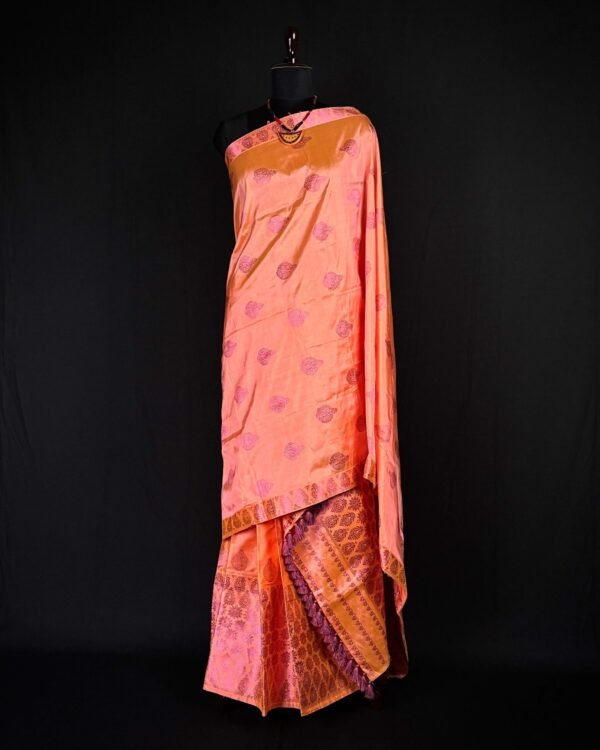 Sador Mekhela - Paat - Traditional Design – Traditional NorthEast
