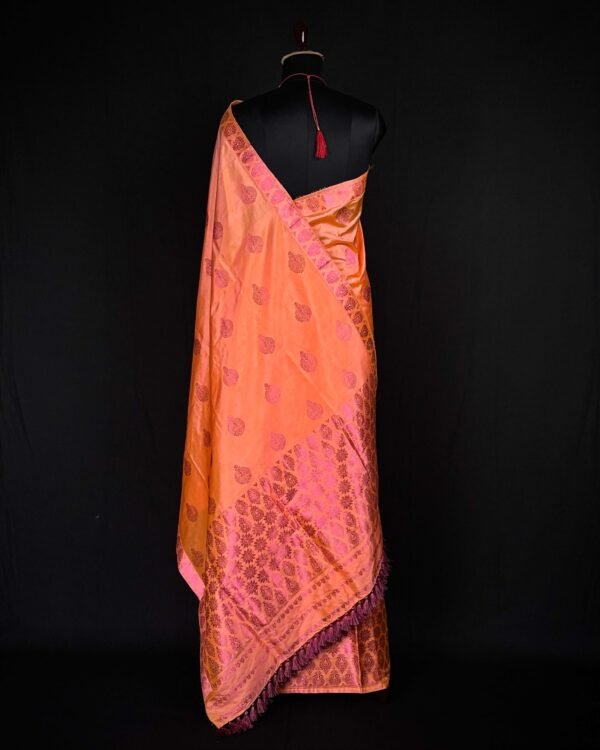 Sador Mekhela - Paat - Traditional Design – Traditional NorthEast