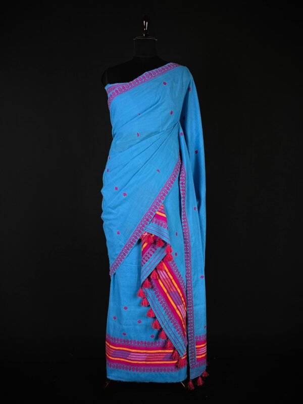 Sador Mekhela - Padmini Cotton - Traditional Design – Traditional NorthEast