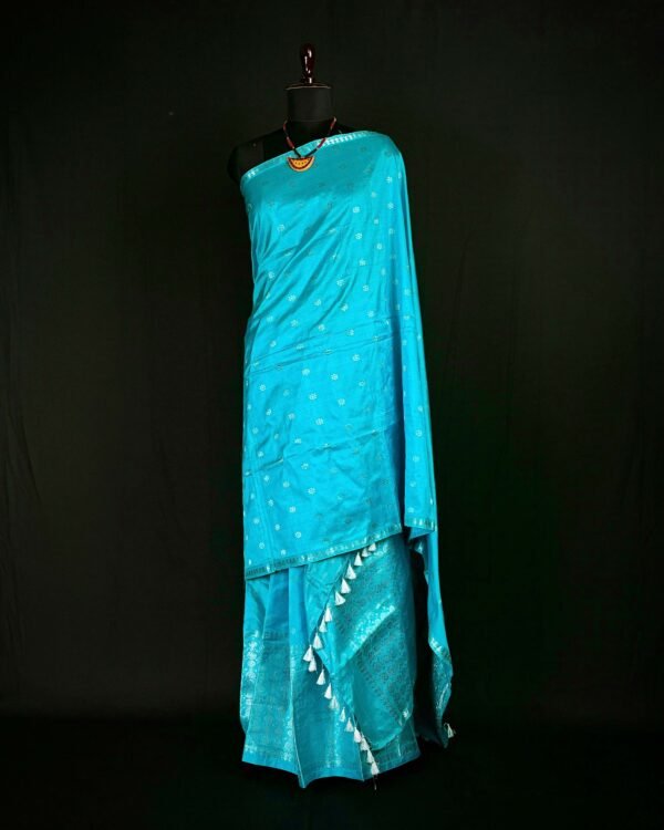 Sador Mekhela - Paat - Traditional Design – Traditional NorthEast