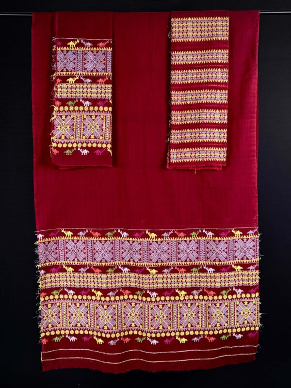 Sador Mekhela - Padmini Cotton - Mising Design – Traditional NorthEast