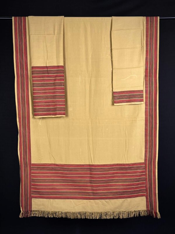 Sador Mekhela - Cotton - Tiwa Design – Traditional NorthEast