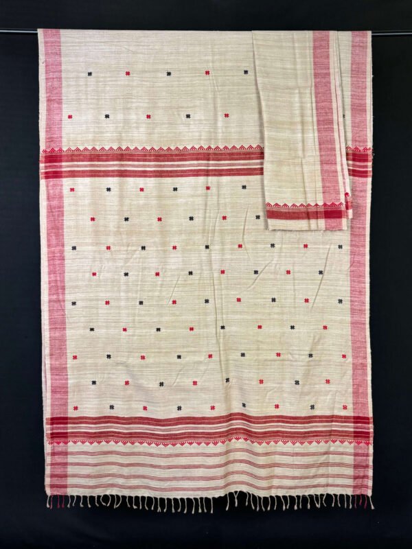 Saree - Eri Silk- Traditional Design – Traditional NorthEast
