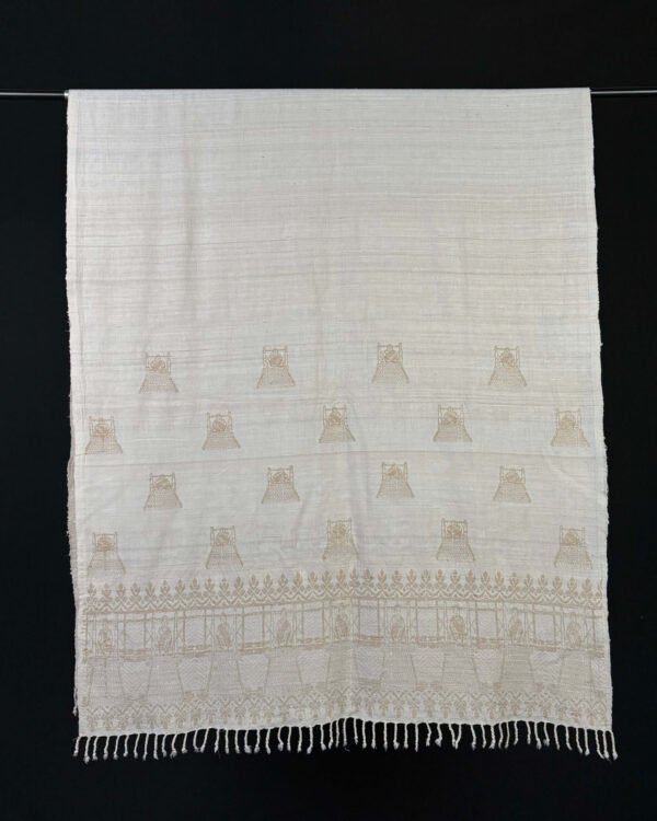 Shawl - Eri - Muga Silk - Handloom Traditional Design – Traditional NorthEast