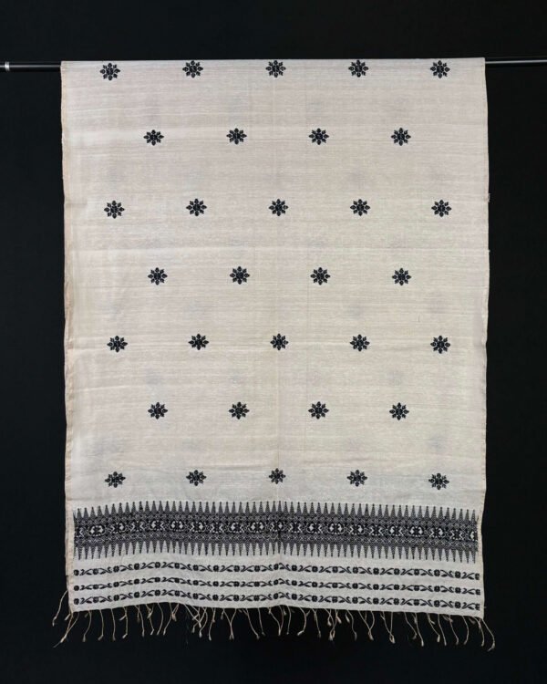 Shawl - Eri-Tussar Silk - Handloom Traditional design – Traditional NorthEast