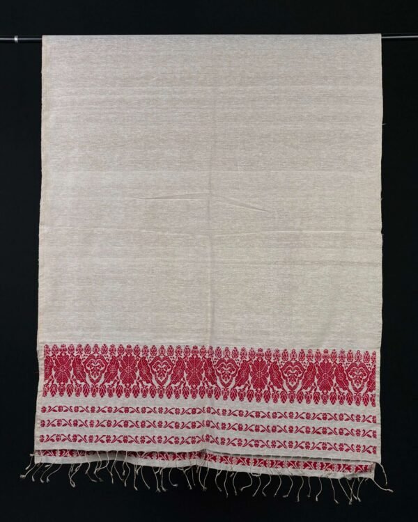Shawl - Eri-Tussar Silk - Handloom Traditional design – Traditional NorthEast