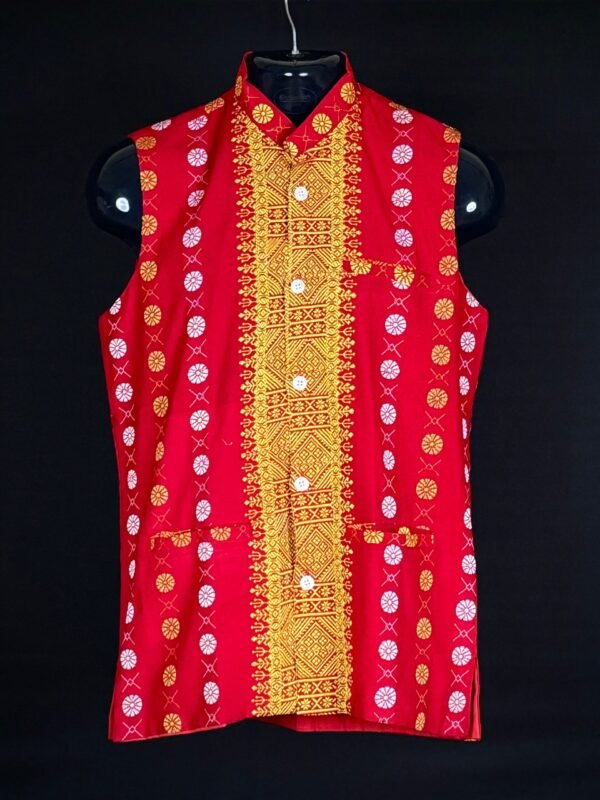 Waistcoat - Men - Cotton - Unique Design – Traditional NorthEast