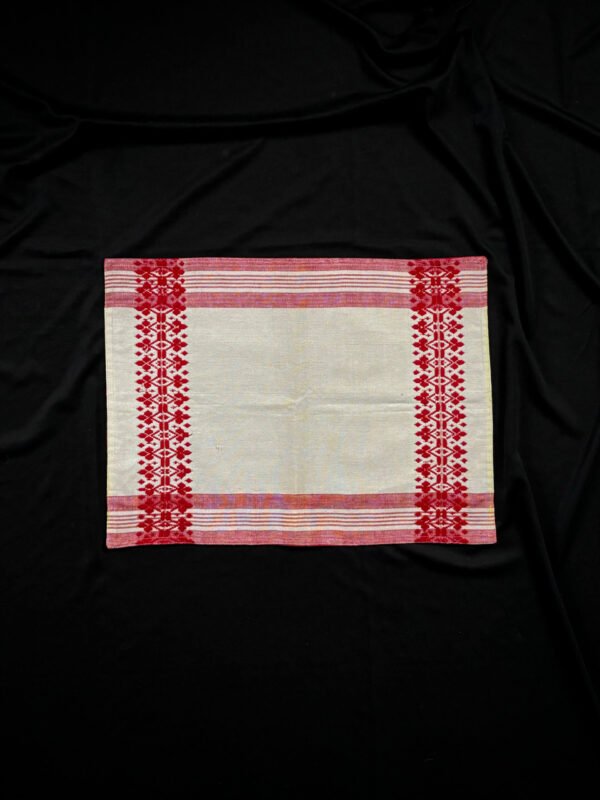 Tray Cover - Cotton - Assamese Design - Image 1