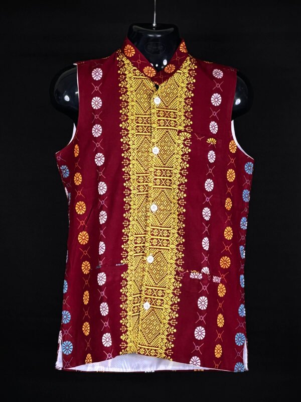 Waistcoat - Men - Cotton - Unique Design – Traditional NorthEast