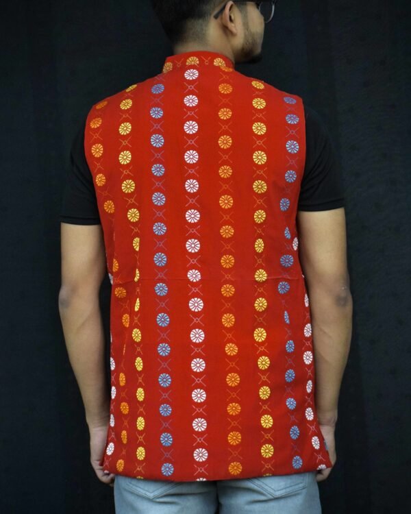 Waistcoat - Men - Cotton - Unique Design – Traditional NorthEast