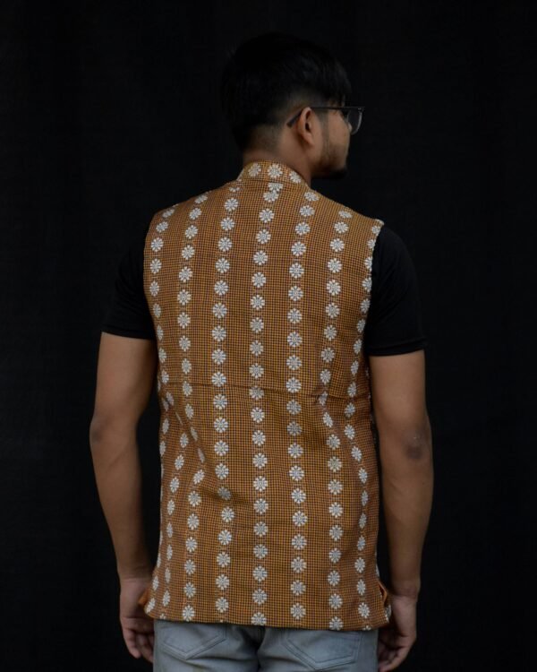Waistcoat - Men - Cotton - Unique Design – Traditional NorthEast