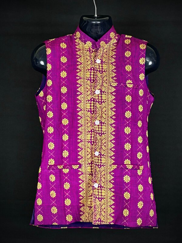 Waistcoat - Men - Cotton - Unique Design – Traditional NorthEast