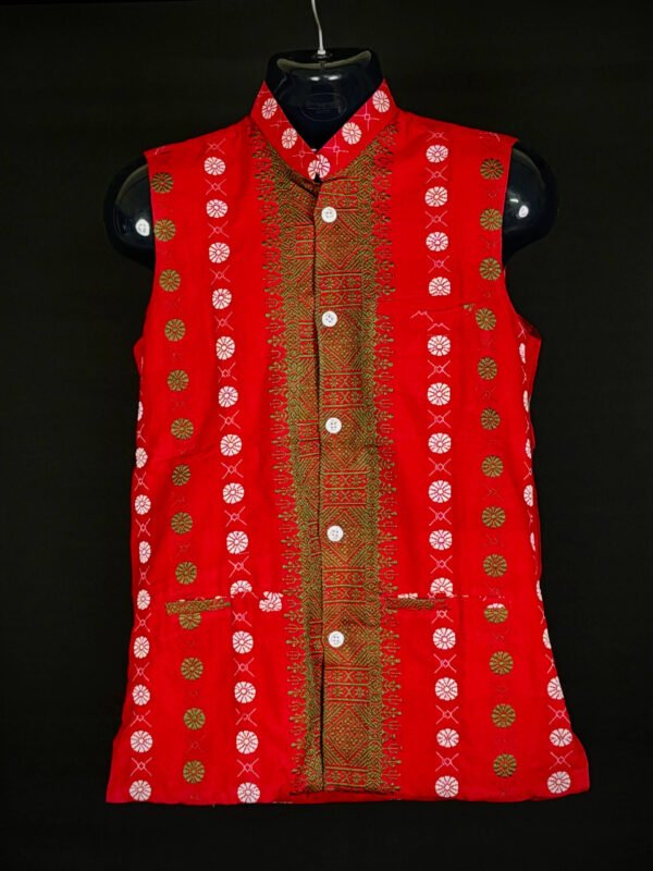 Waistcoat - Men - Cotton - Unique Design – Traditional NorthEast