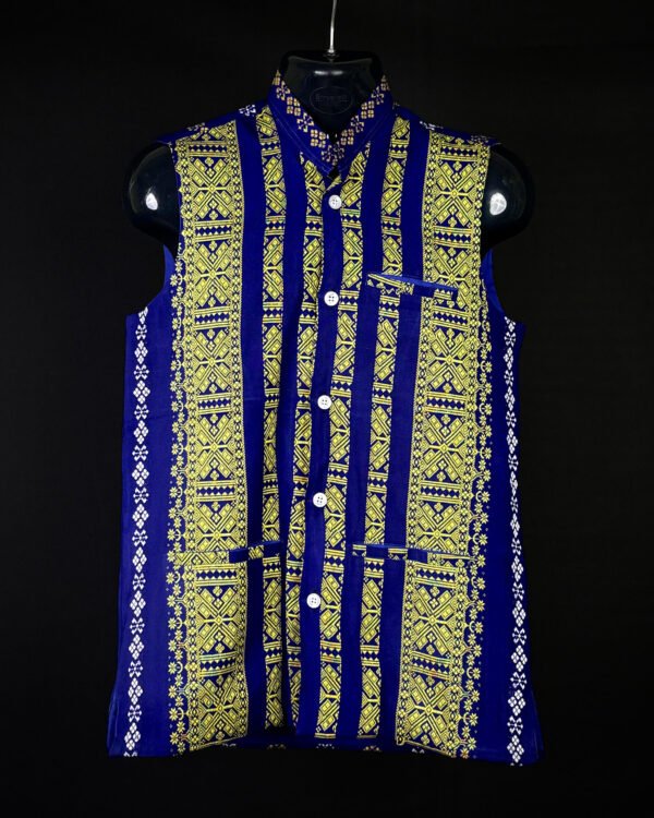 Waistcoat - Men - Cotton - Unique Design - Image 1