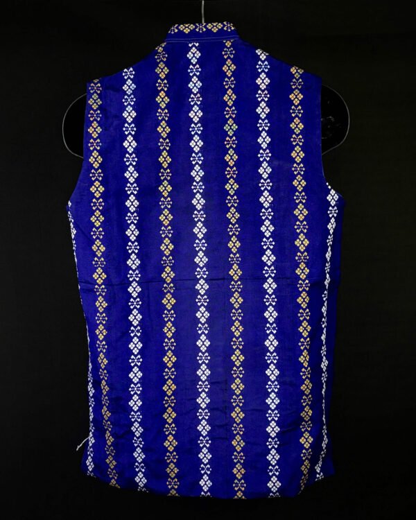 Waistcoat - Men - Cotton - Unique Design - Image 2