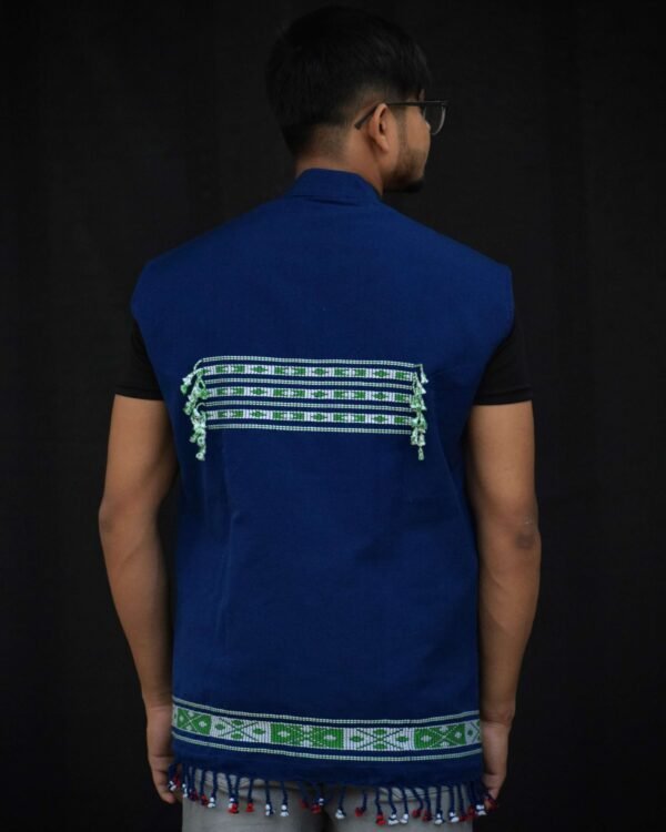 WaistCoat -Men - Traditional Design - Cotton - Image 3