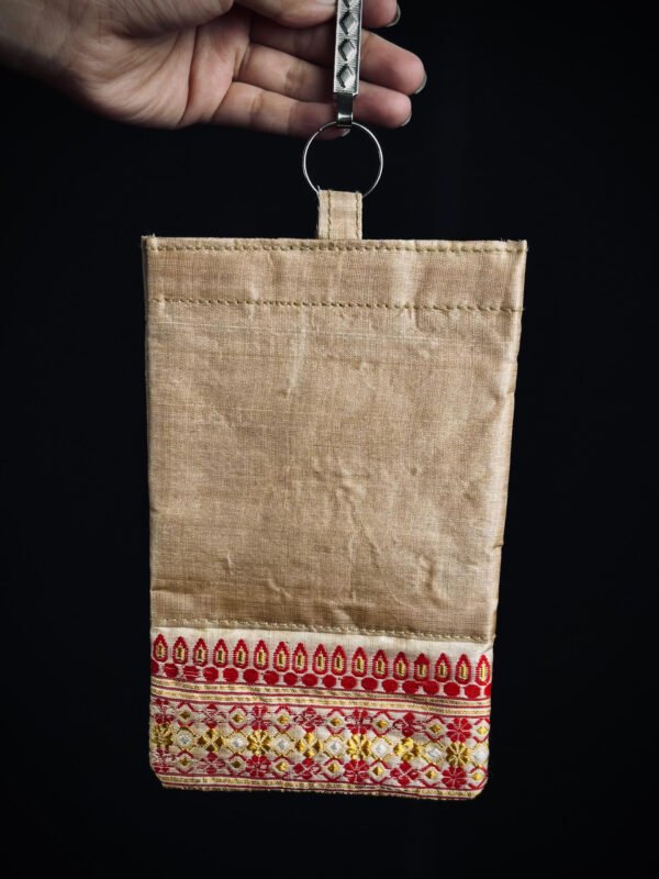 Bag - Tussar Silk - Mobile Purse - Image 1