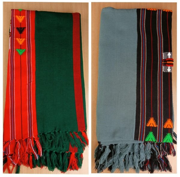 Shawl - Woolen - Naga Traditional Design - Image 1