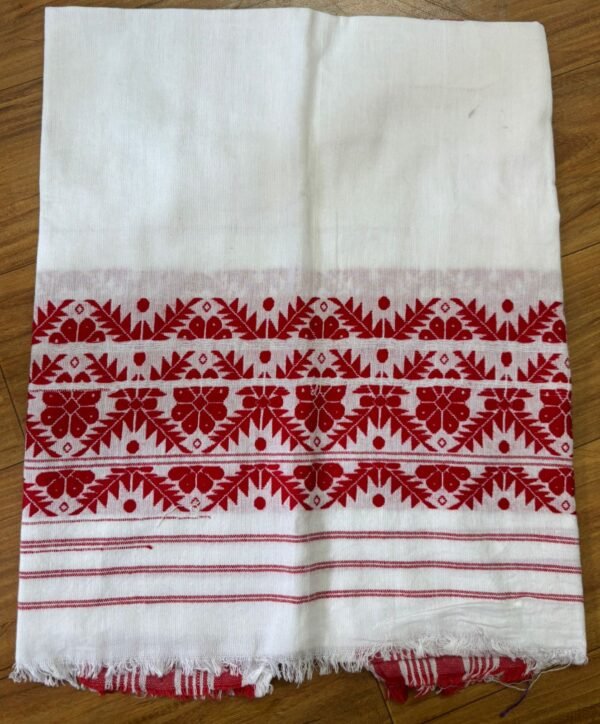 Assamese Gamosa - Cotton - Image 1