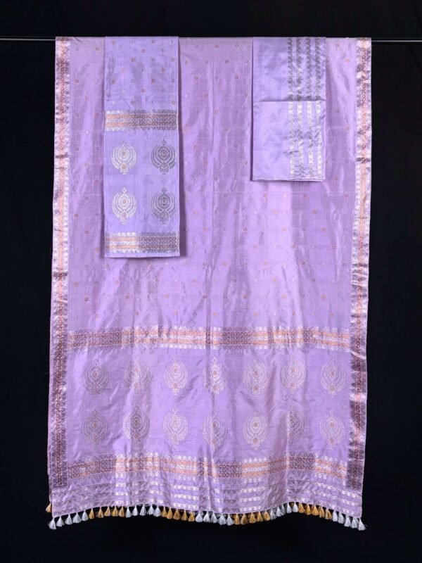Sador Mekhela - Paat - Traditional Design – Traditional NorthEast