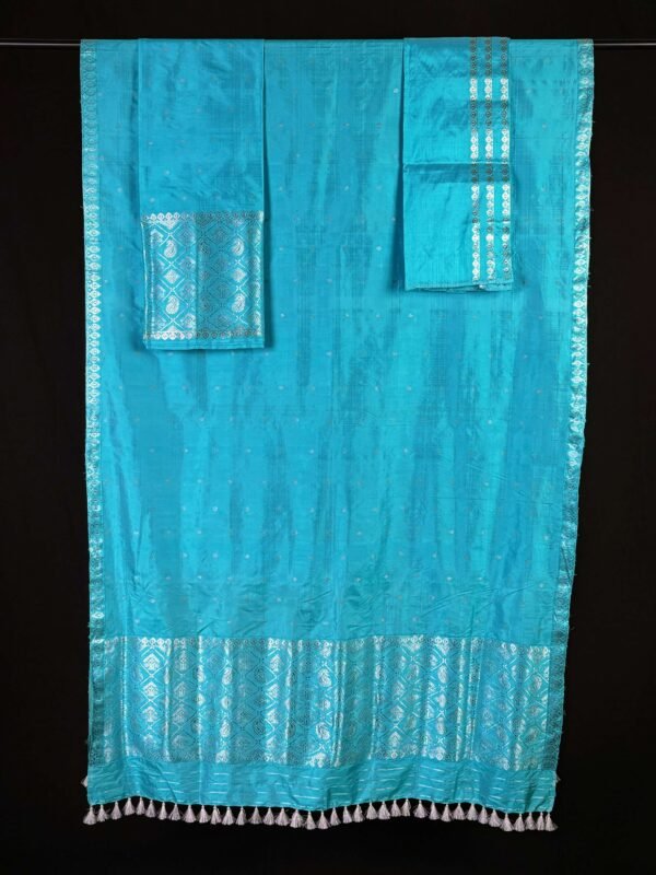 Sador Mekhela - Pure Paat - Traditional Design – Traditional NorthEast
