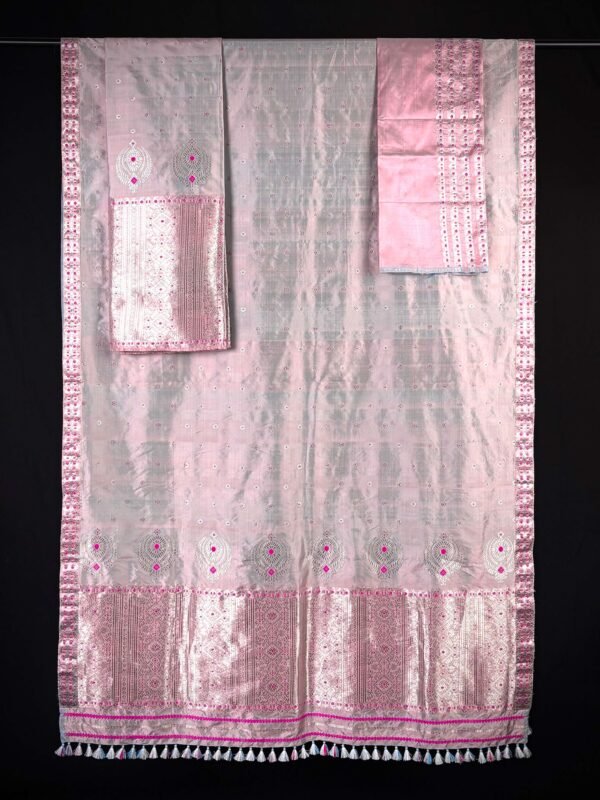 Sador Mekhela - Paat - Traditional Design – Traditional NorthEast