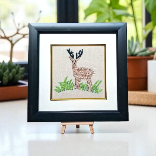 Deer Embroidery Panel - Image 2