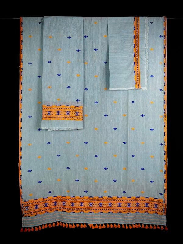 Sador Mekhela - Cotton - Dimasa Design - Image 2