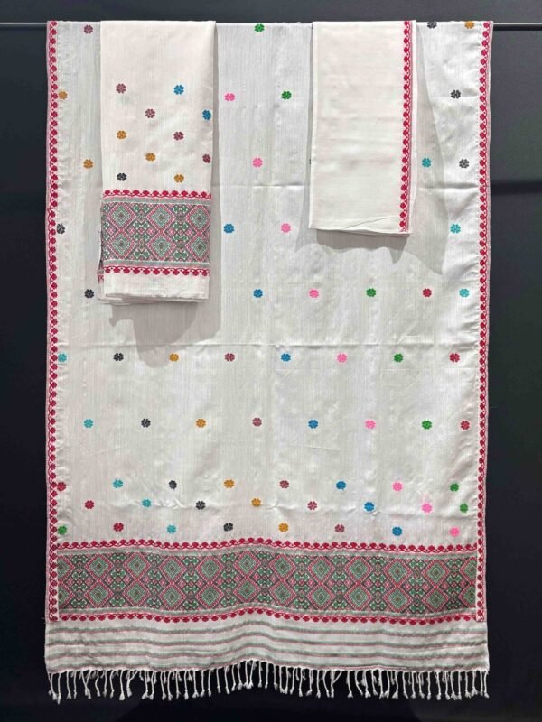 Sador Mekhela: Authentic Nooni Cotton from Assam - Image 2
