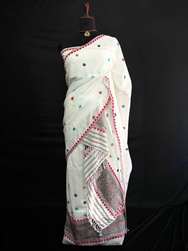 Sador Mekhela: Authentic Nooni Cotton from Assam - Image 1