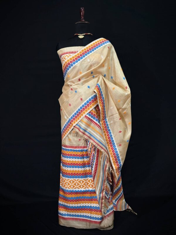 Sador Mekhela – Pure Tussar Silk - Image 1