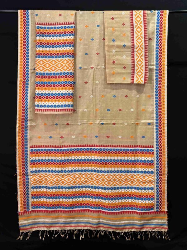Sador Mekhela – Pure Tussar Silk - Image 2