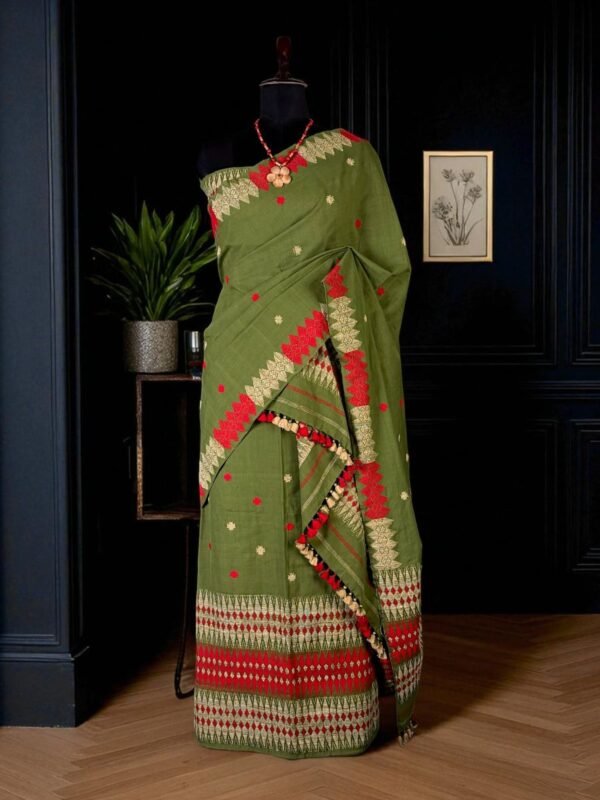 Sador Mekhela - Cotton Ghisa - Aronai Design - Image 1