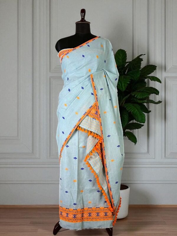 Sador Mekhela - Cotton - Dimasa Design - Image 1