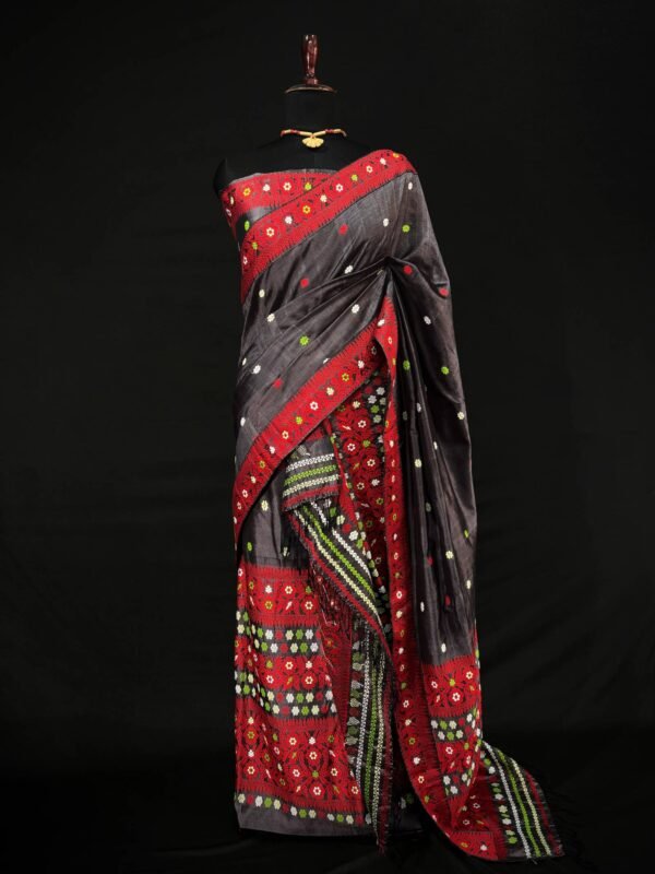 Sador Mekhela – Modal By Assam Silk - Image 1