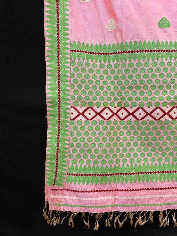 Sador Mekhela - Assam Silk - Image 3