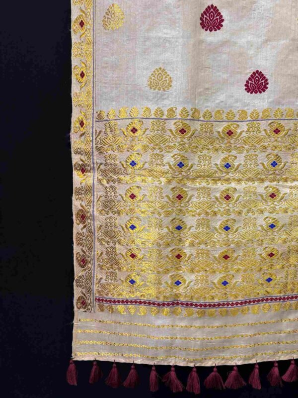 Sador Mekhela – Pure Tussar Silk - Image 3